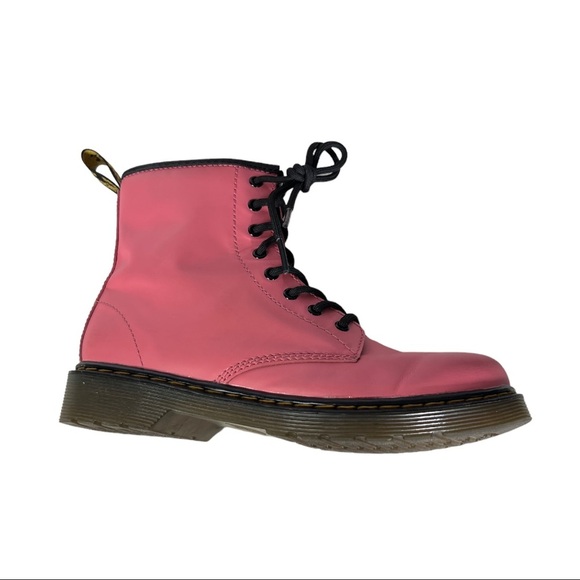 Dr. Martens Acid Pink Smooth Leather 1460 J Boots - Picture 9 of 15